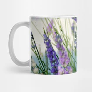 Peace and Calm by Lavender Blooms Mug